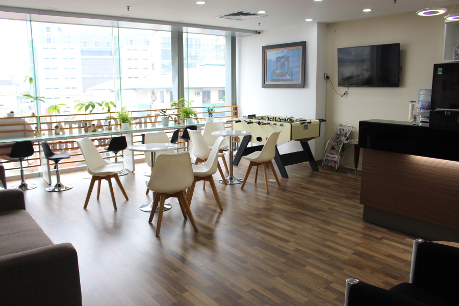 Coworking space tại Capital Tower